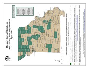 lead testing areas